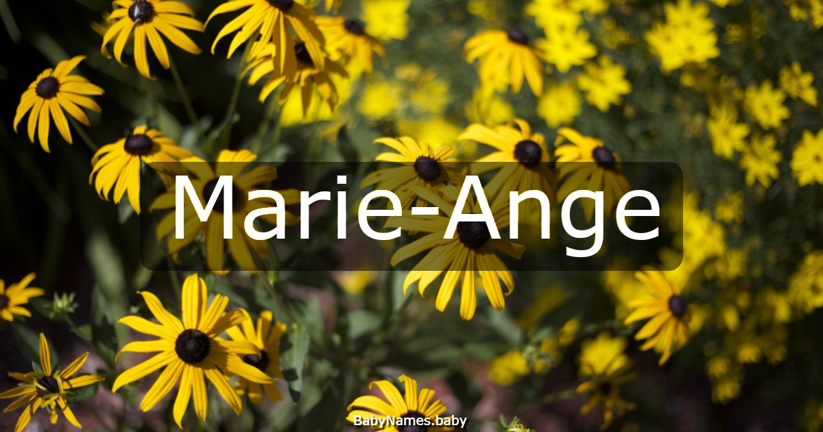 Marie-Ange