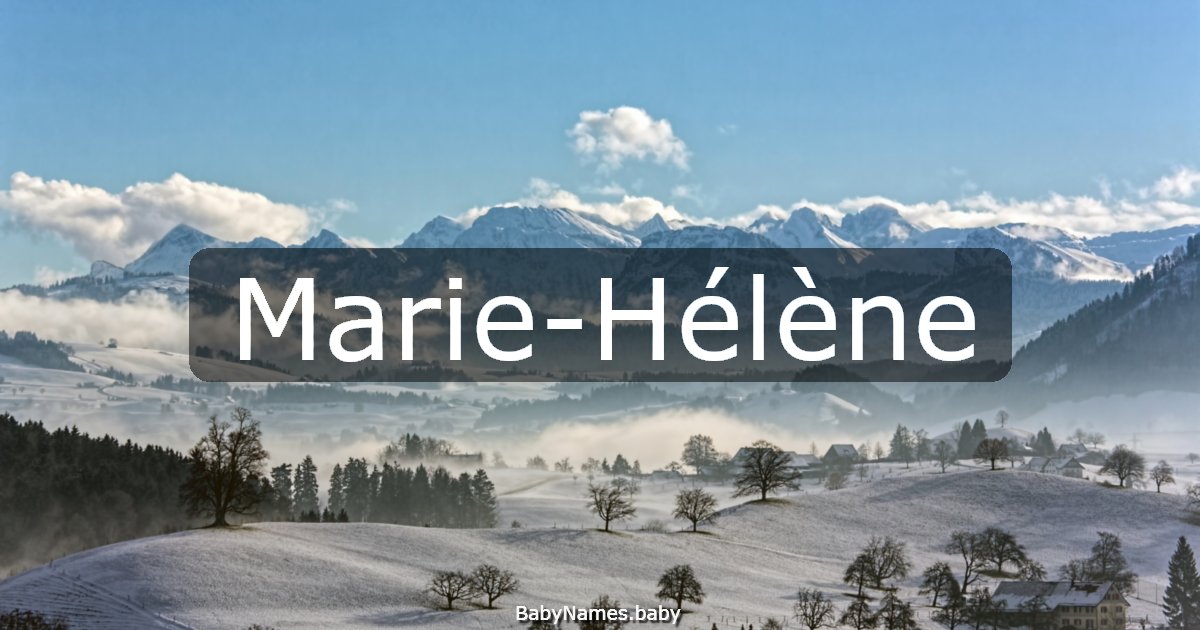 Marie-Hélène