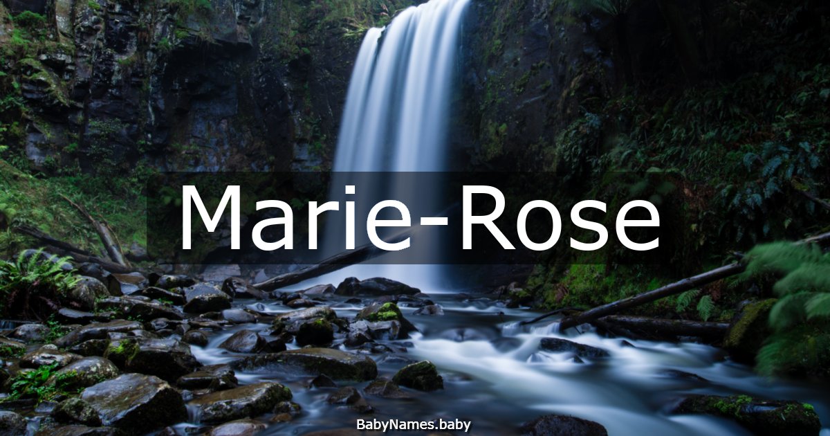 Marie-Rose