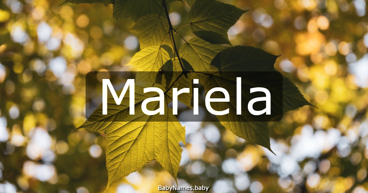 Mariela
