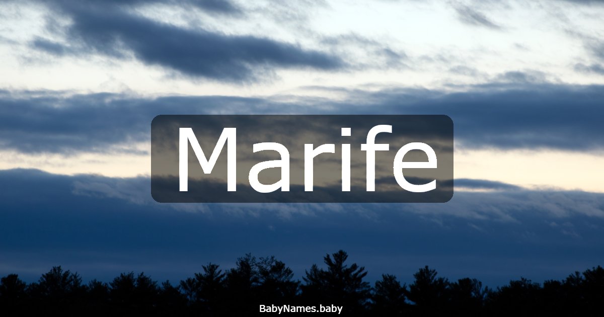 Marife