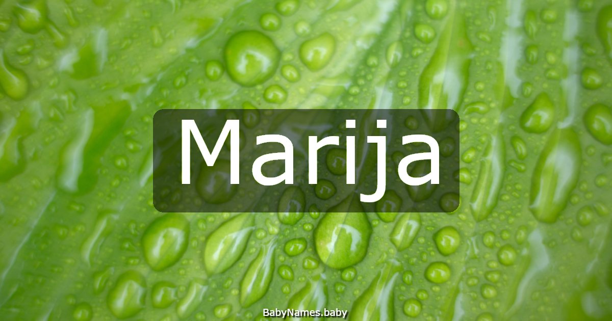 Marija