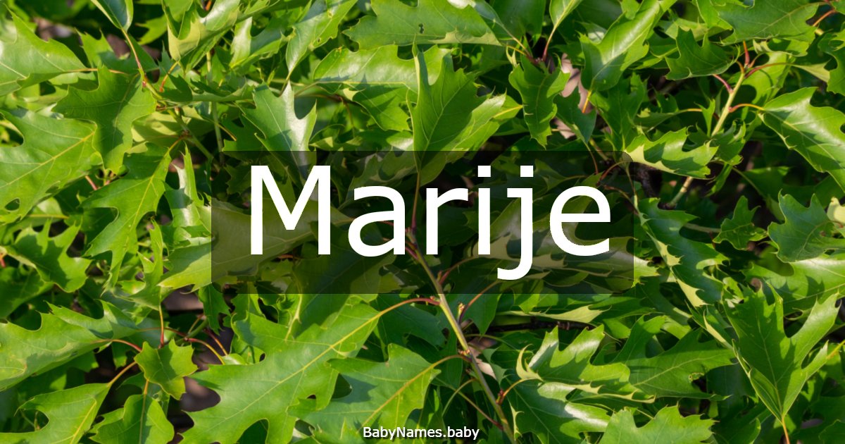 Marije