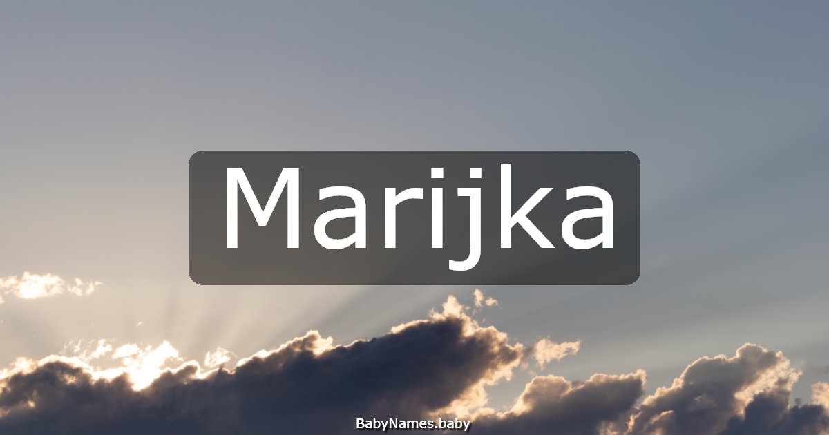 Marijka
