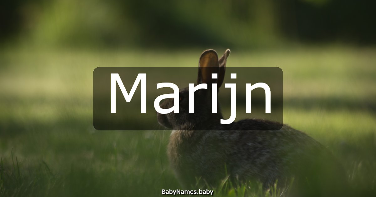 Marijn