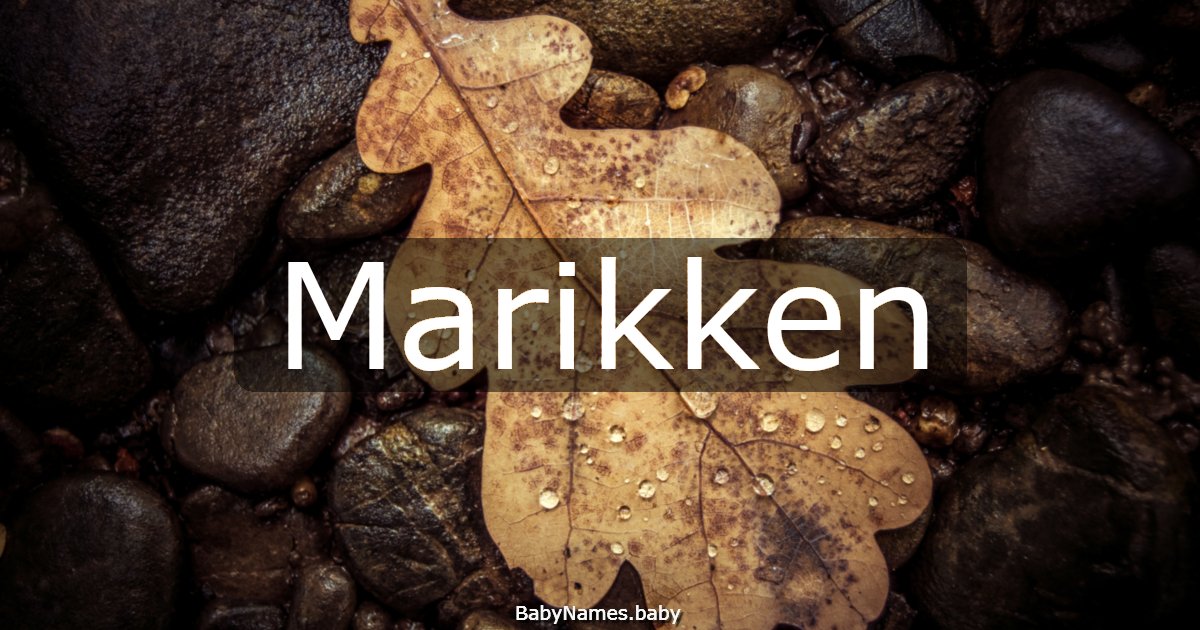 Marikken