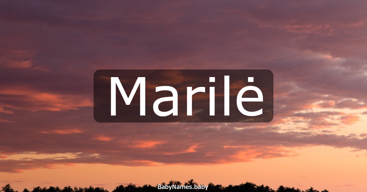 Marilė