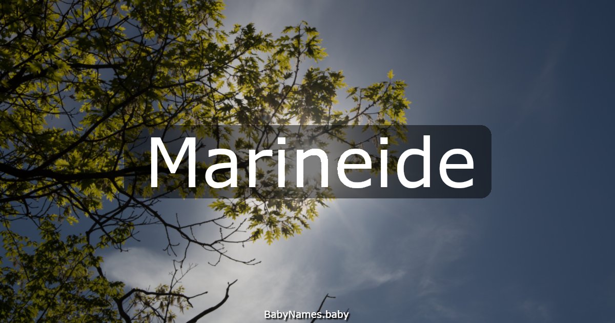 Marineide