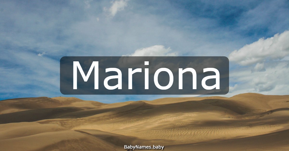 Mariona