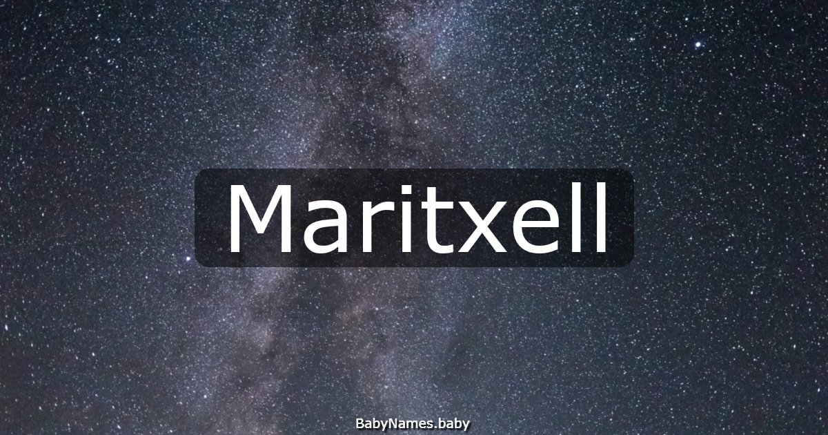 Maritxell