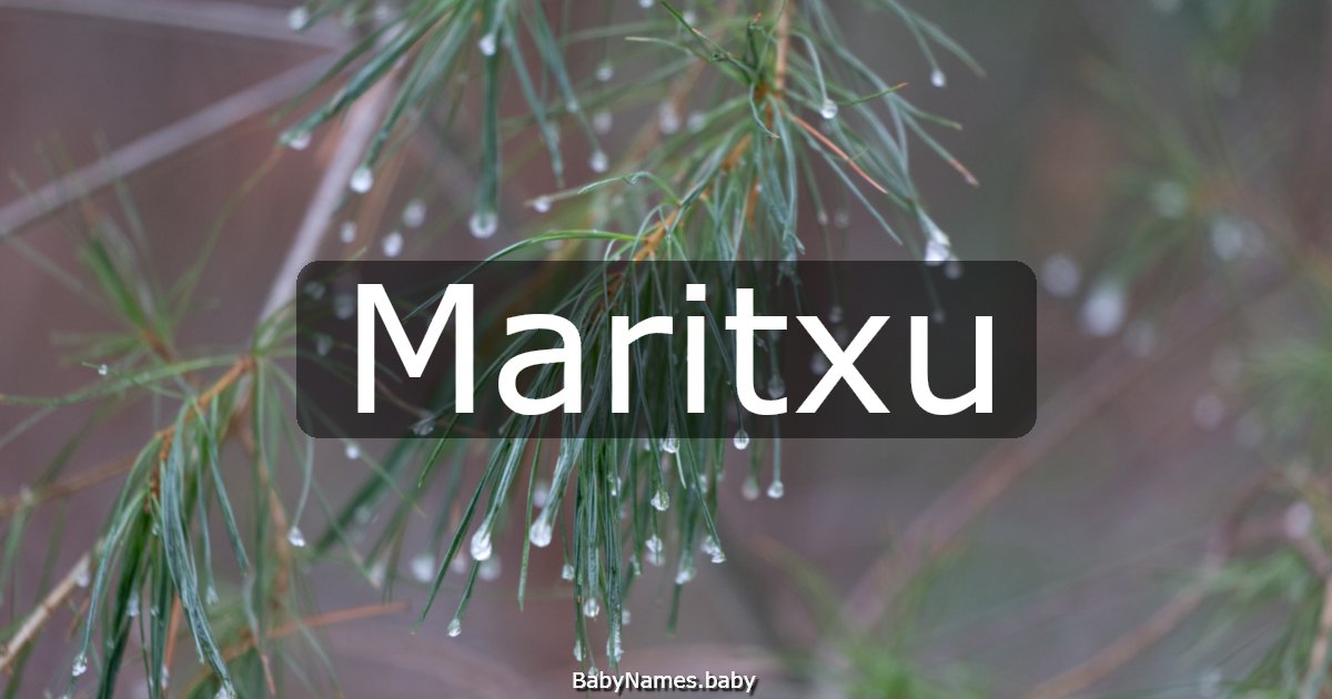 Maritxu