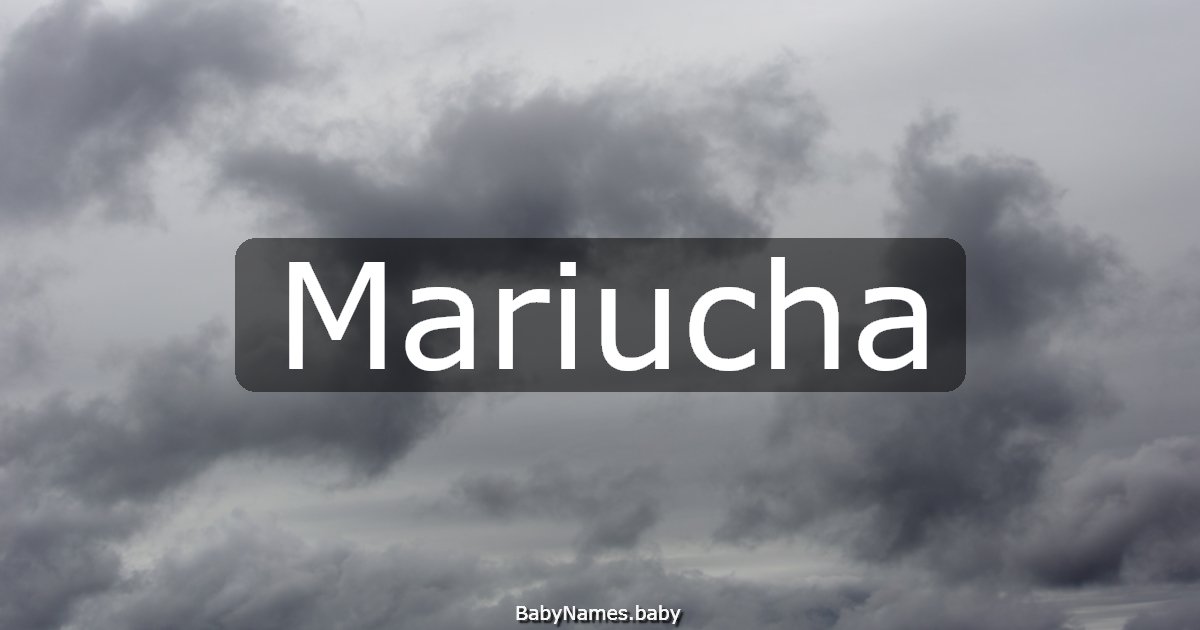 Mariucha