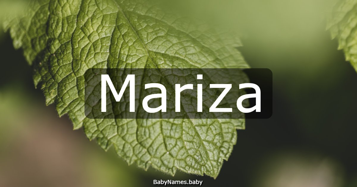 Mariza