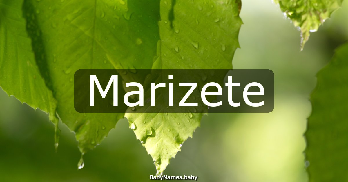 Marizete