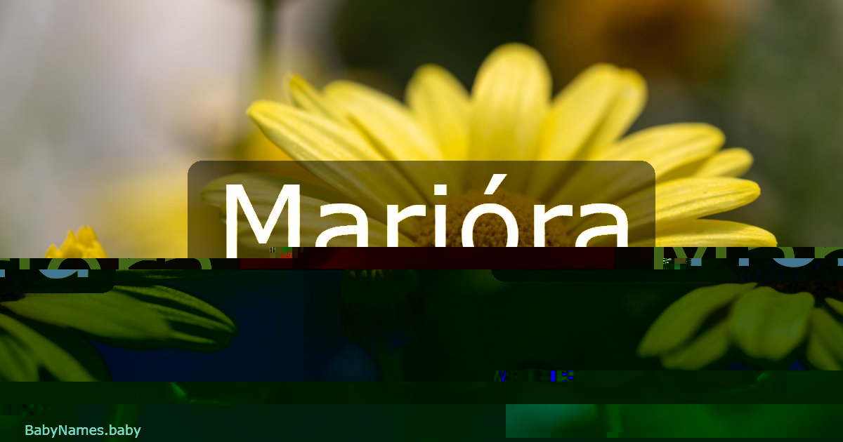 Marióra