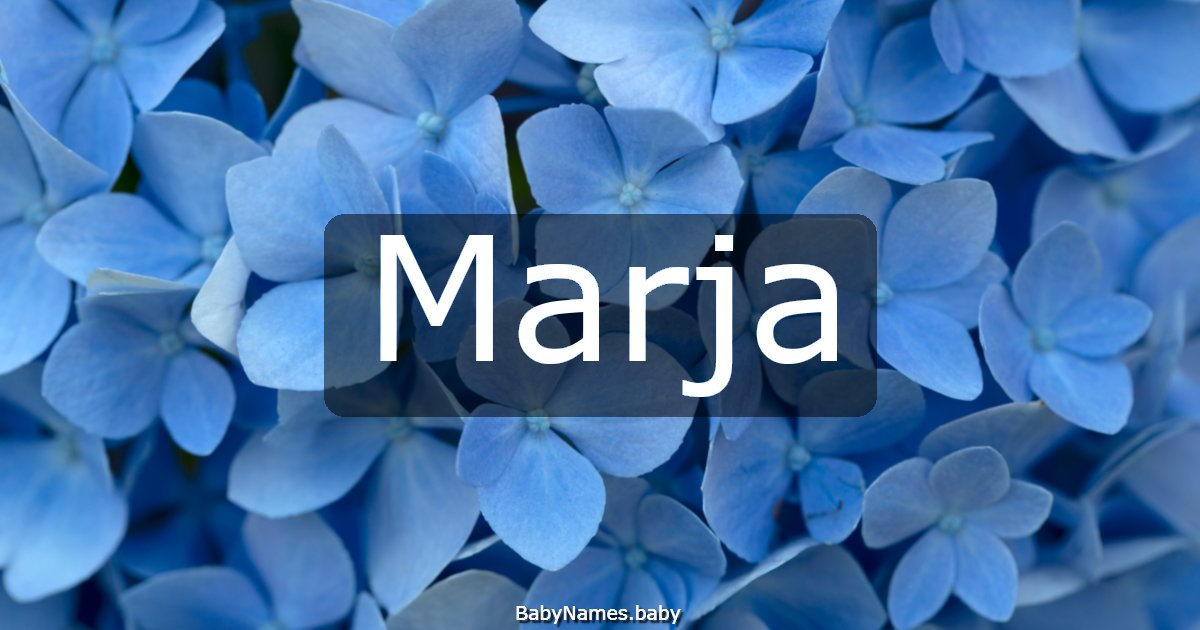 Marja