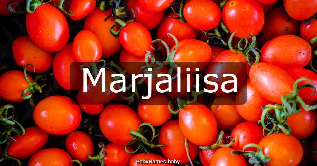 Marjaliisa