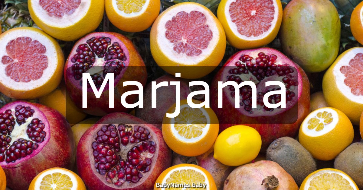 Marjama