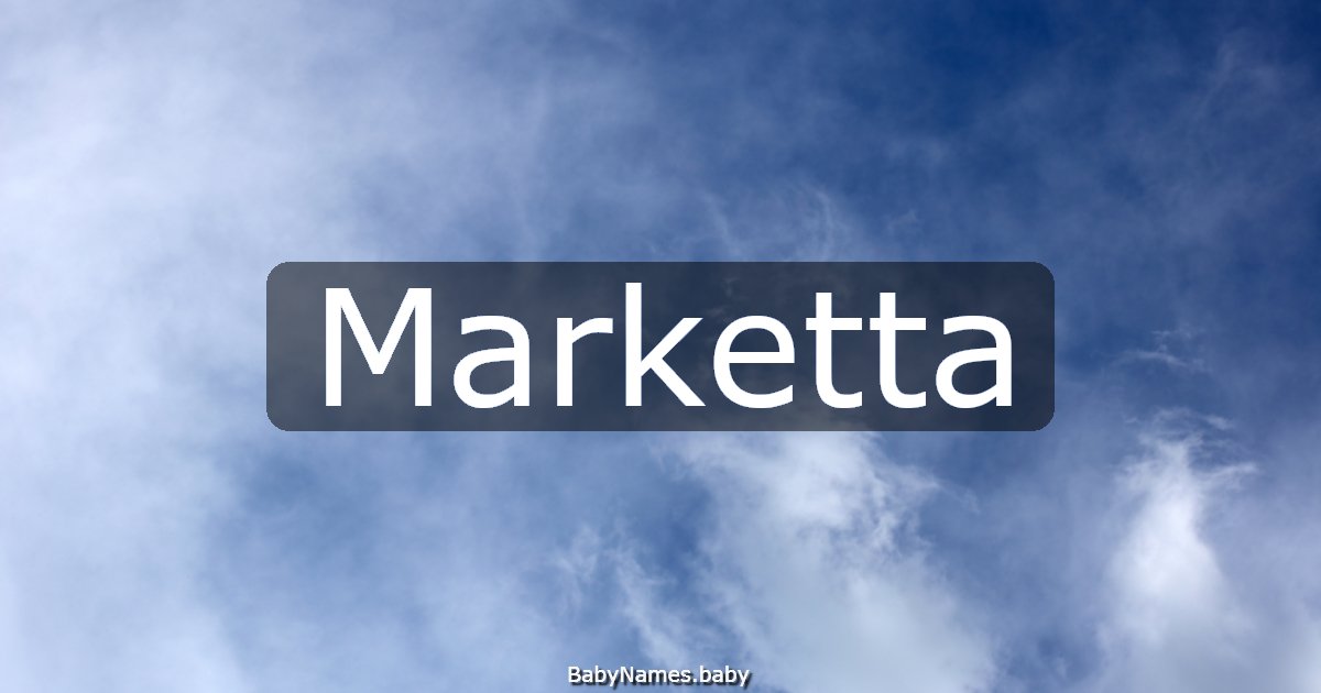 Marketta