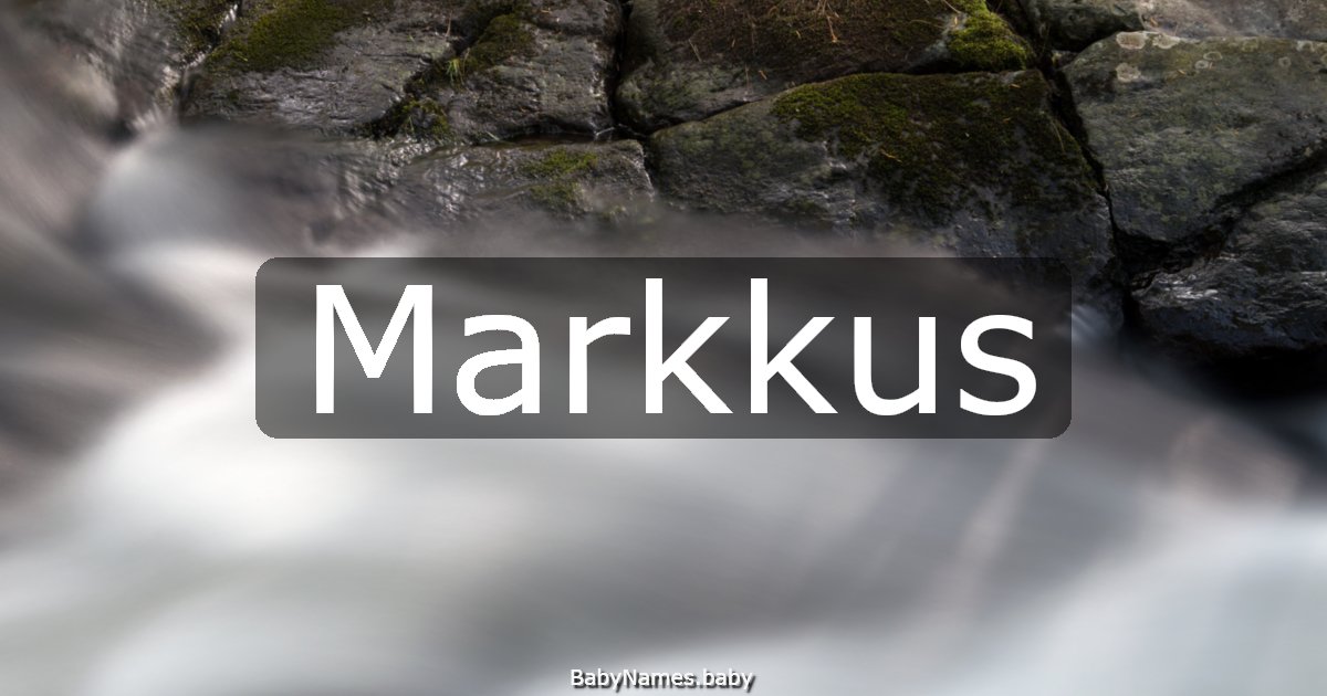Markkus