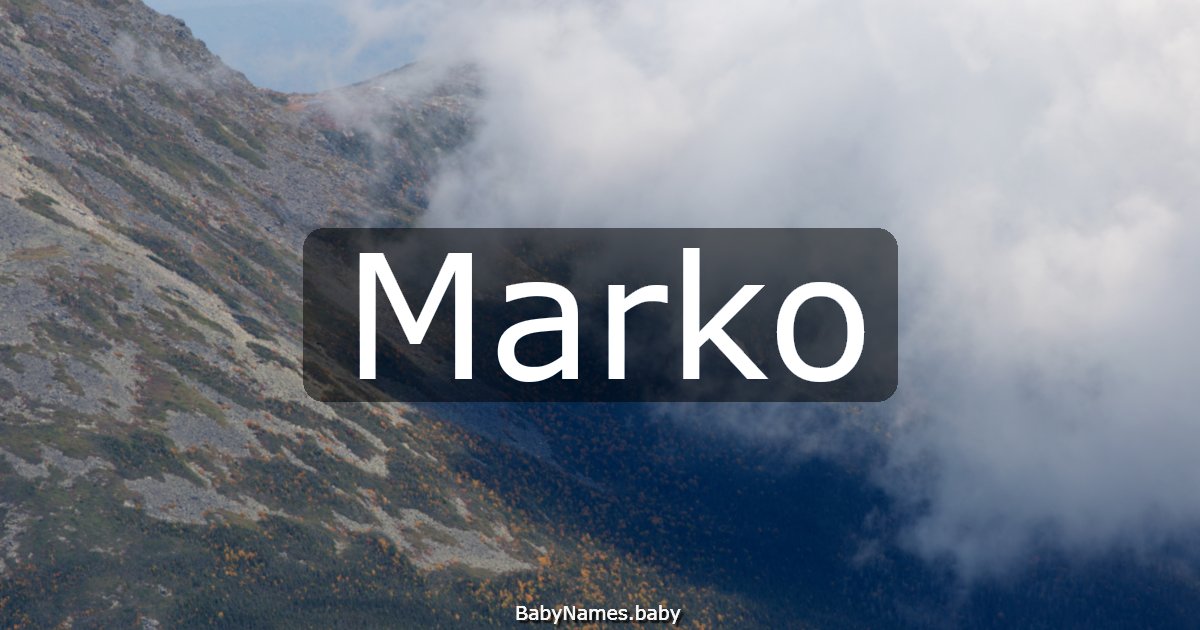 Marko