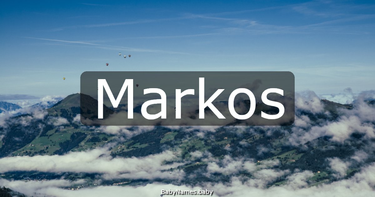 Markos