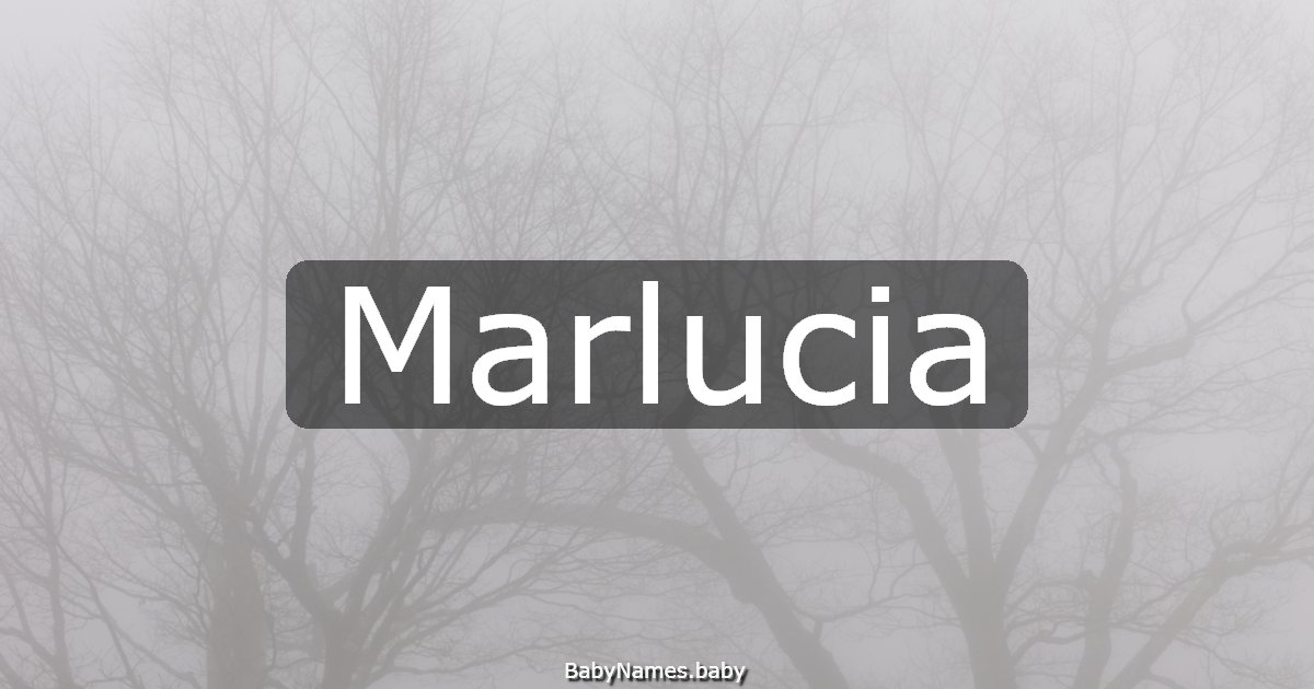 Marlucia
