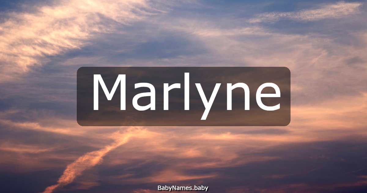 Marlyne