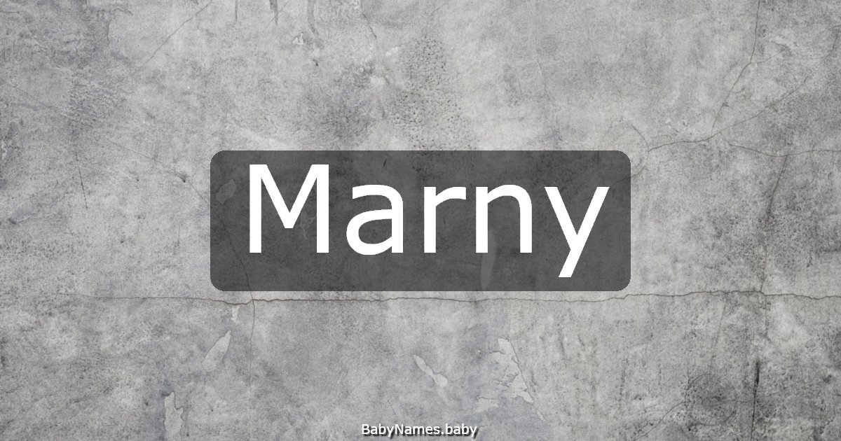 Marny
