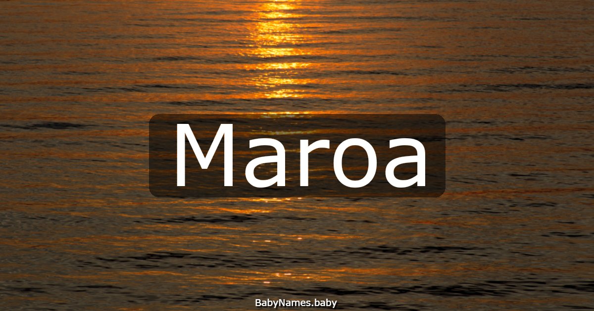 Maroa