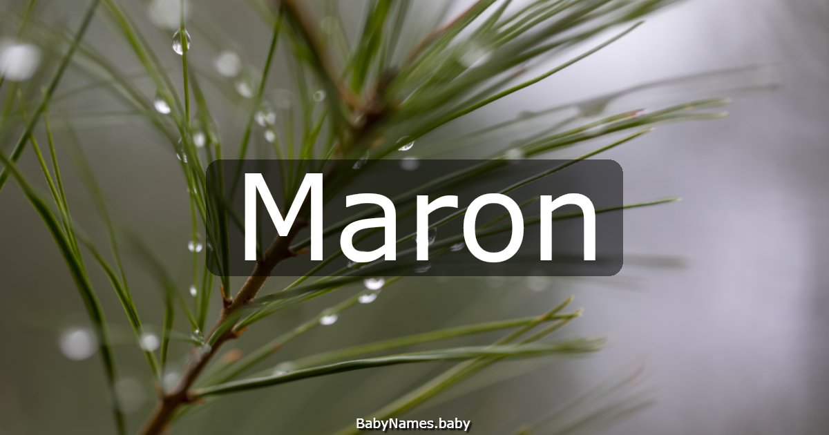 Maron
