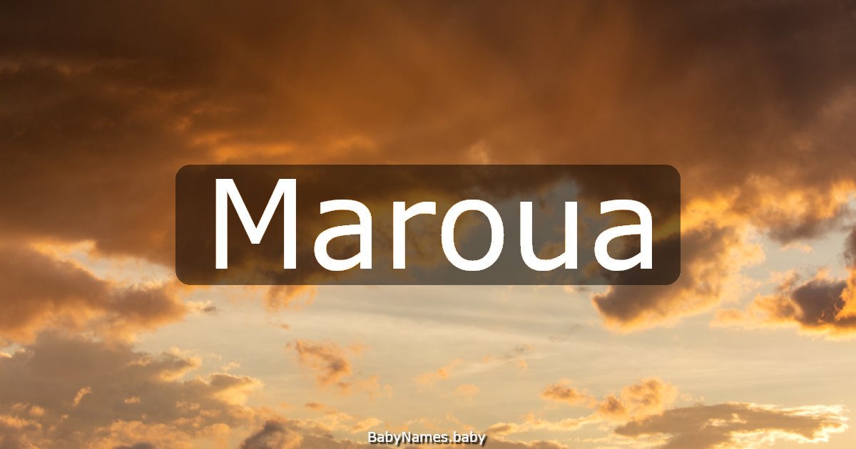 Maroua