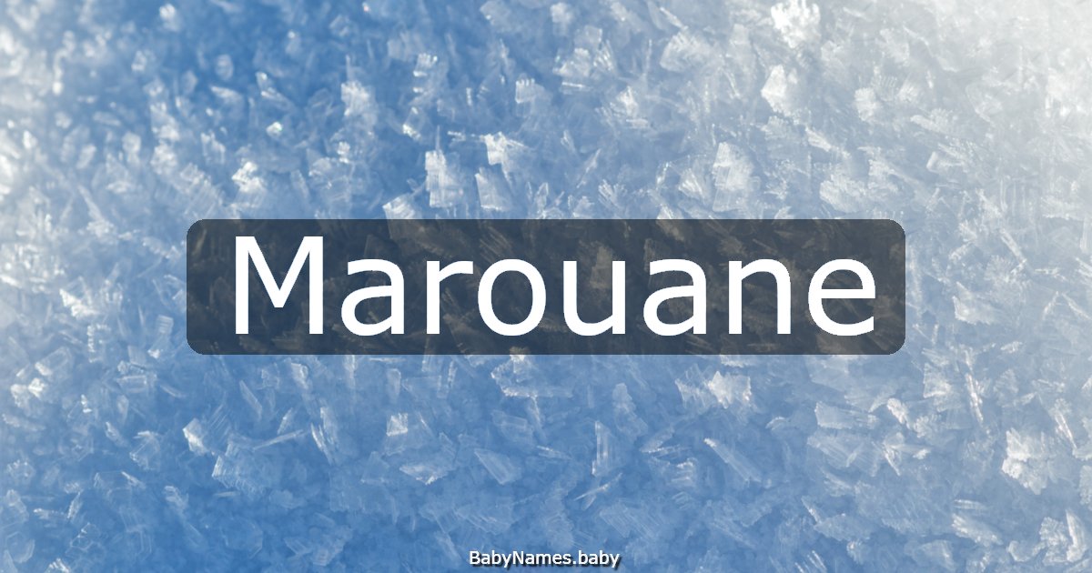 Marouane