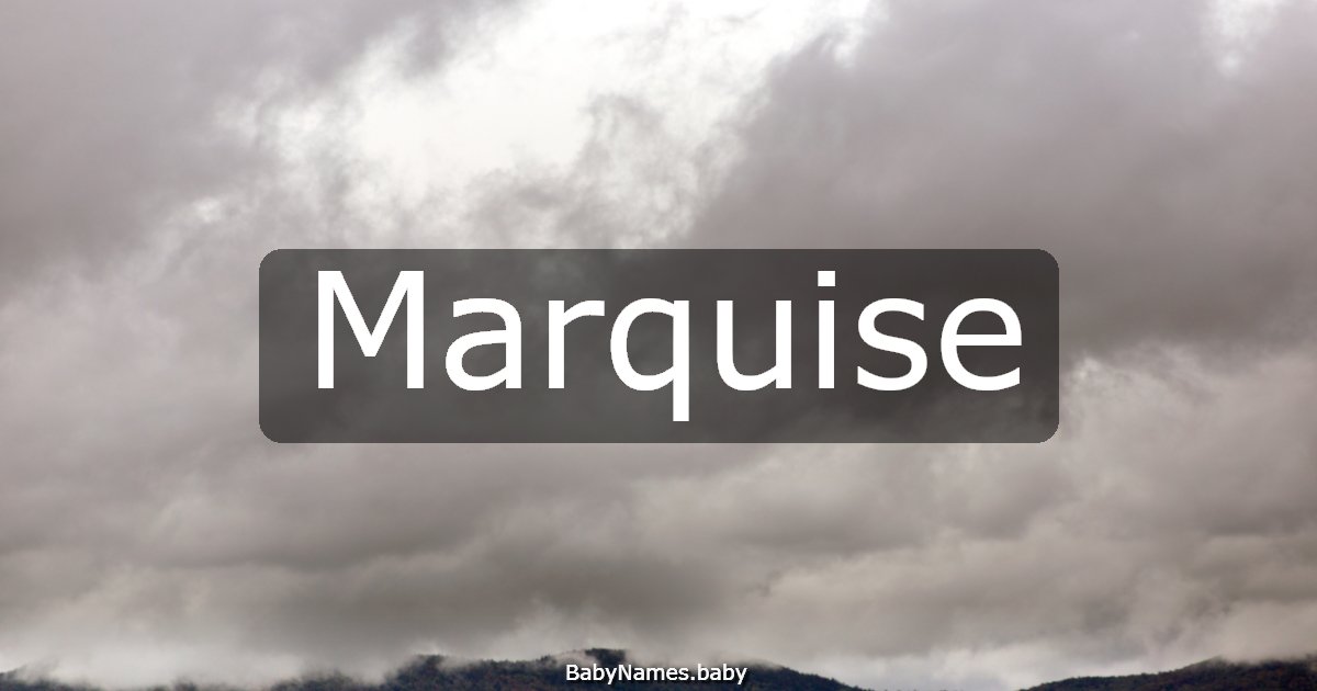 Marquise