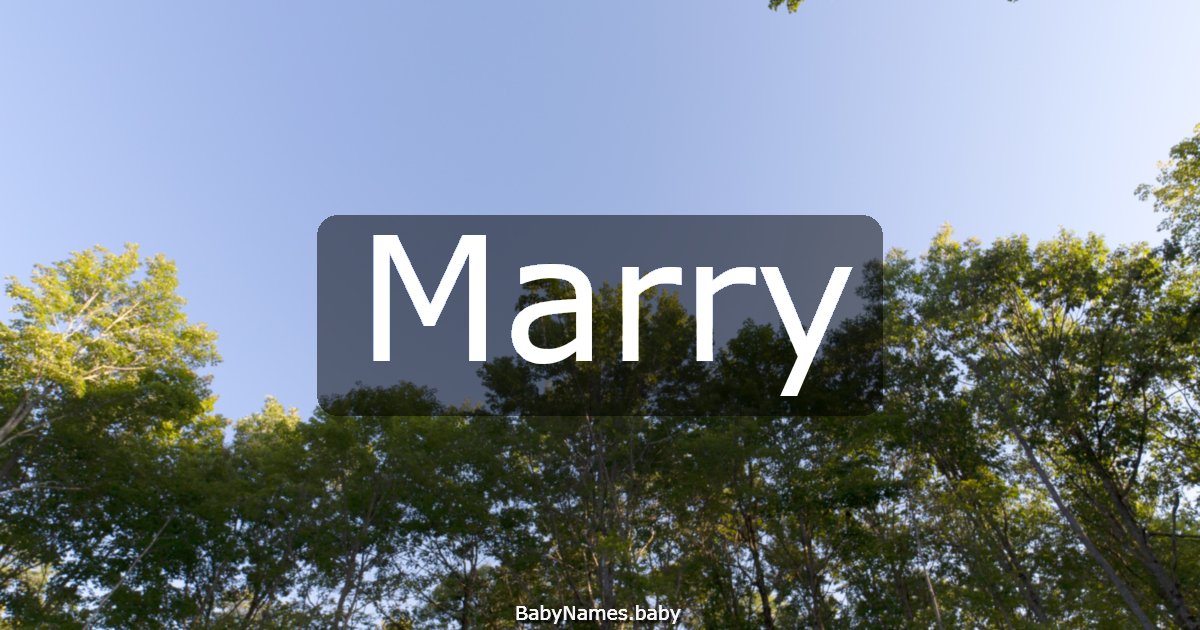 Marry