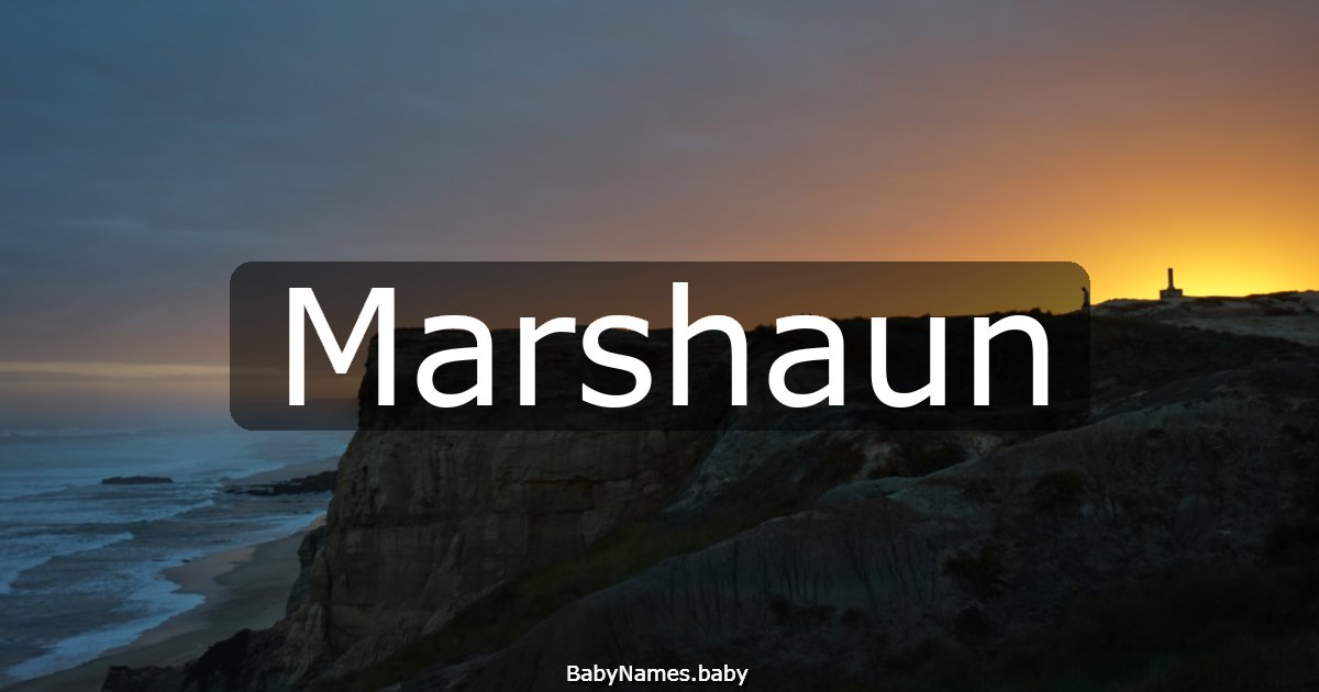 Marshaun