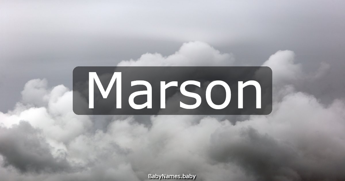 Marson