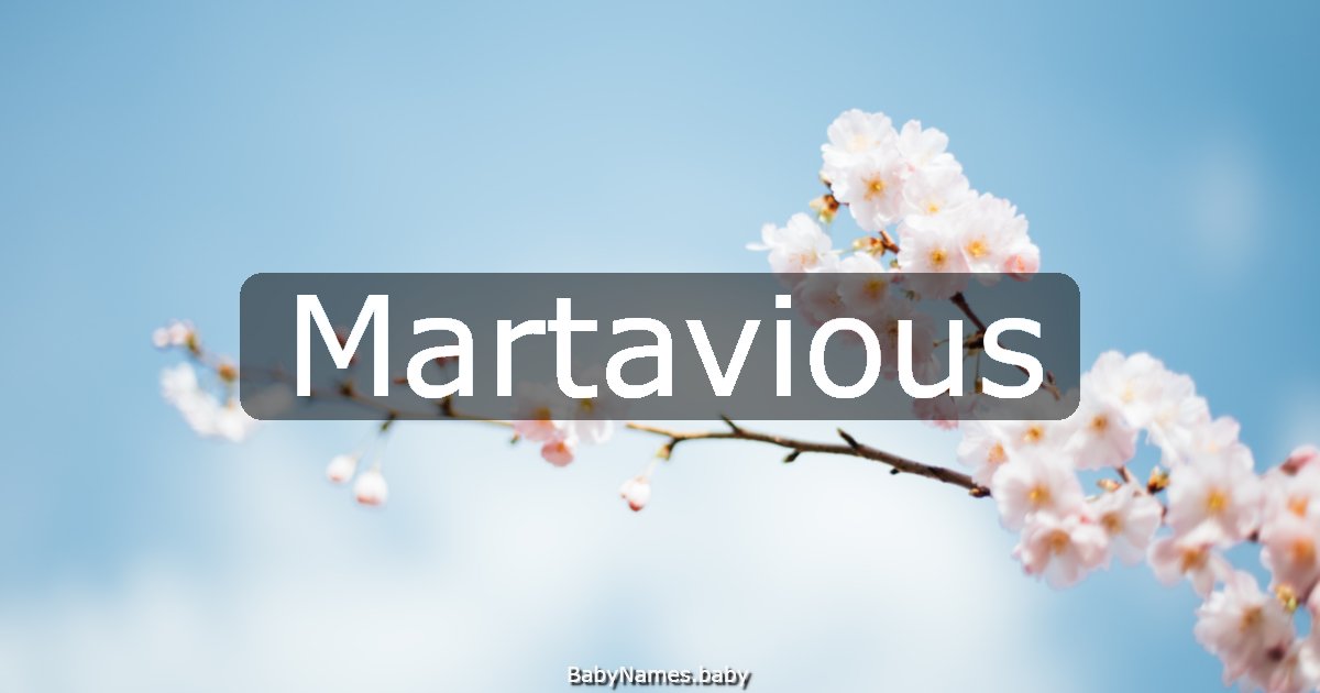 Martavious