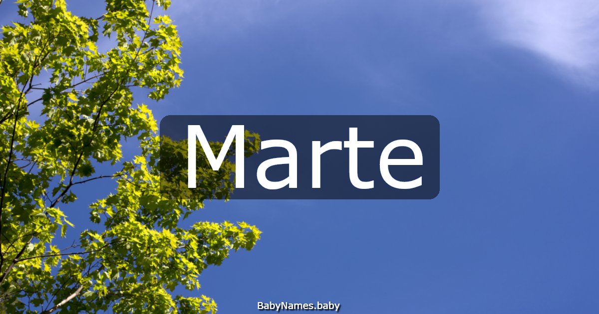 Marte