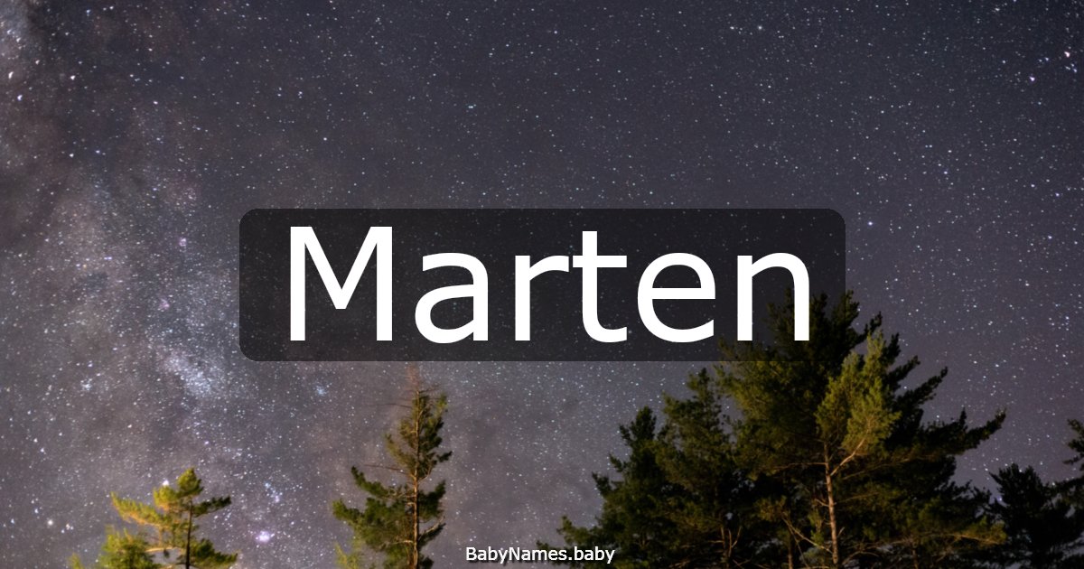Marten