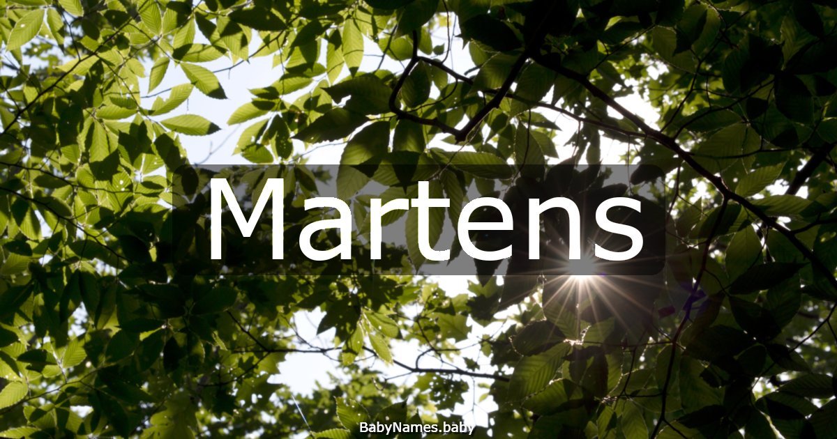 Martens