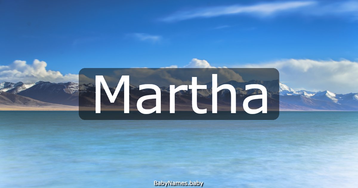 Martha