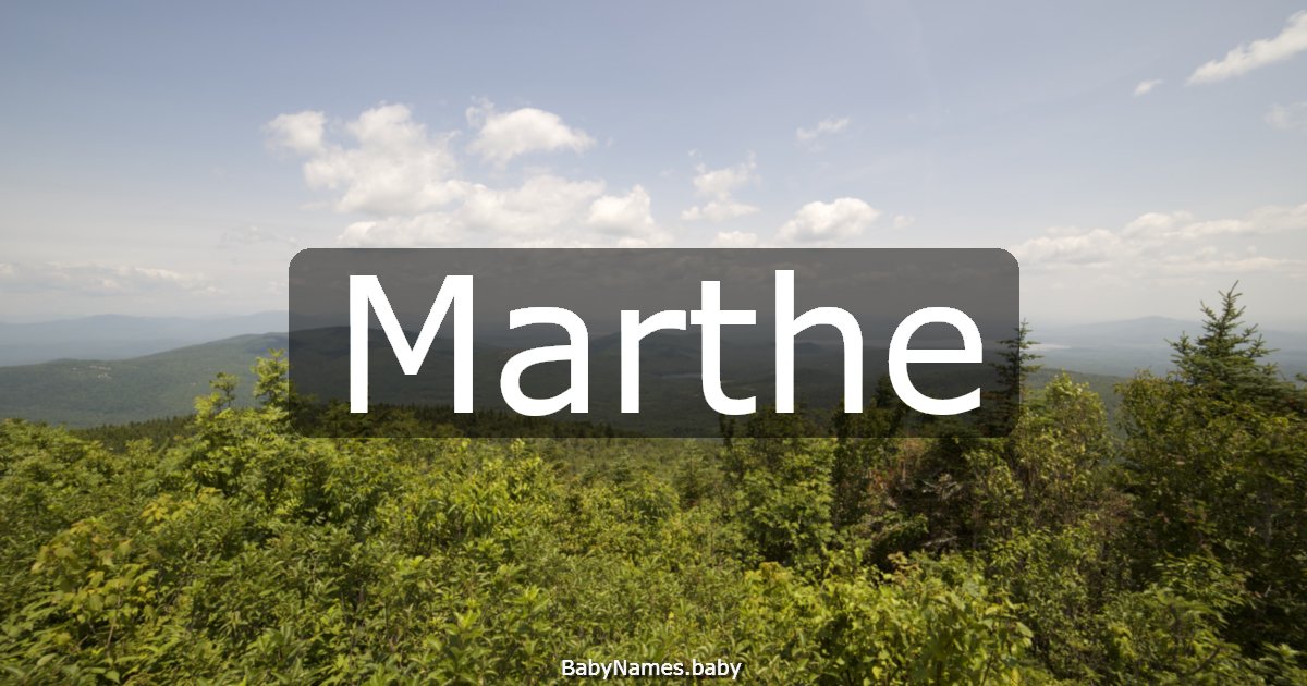 Marthe