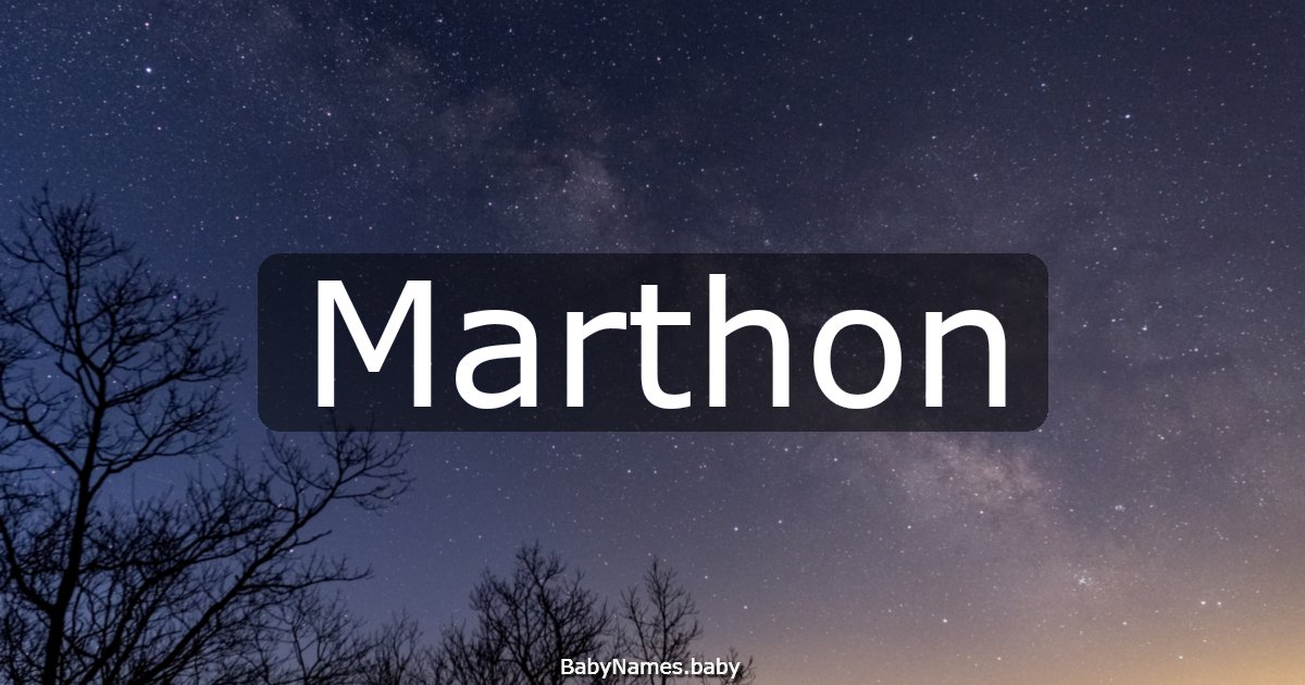 Marthon