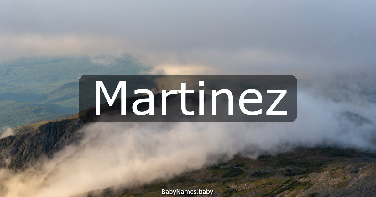 Martinez