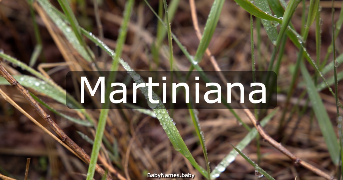 Martiniana