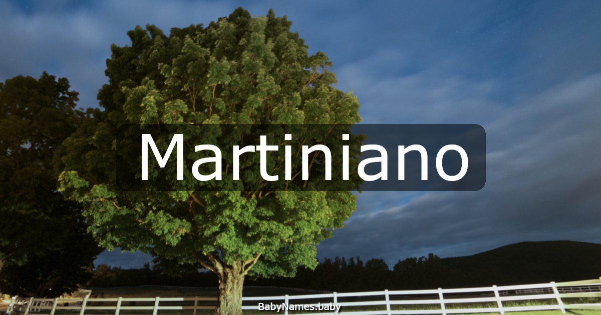 Martiniano