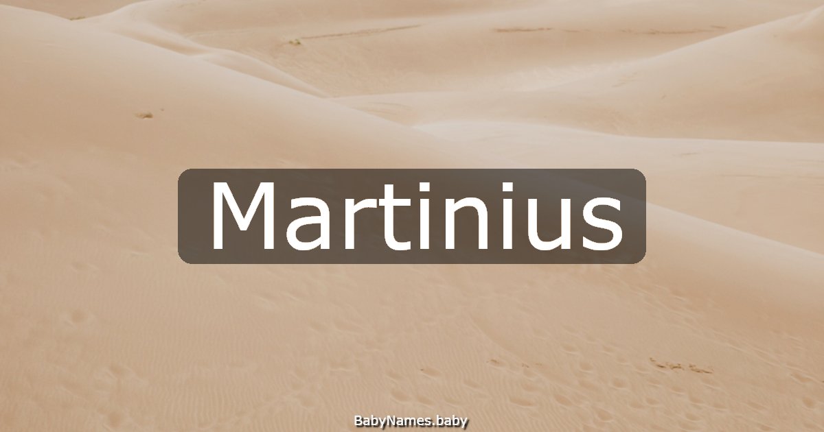 Martinius