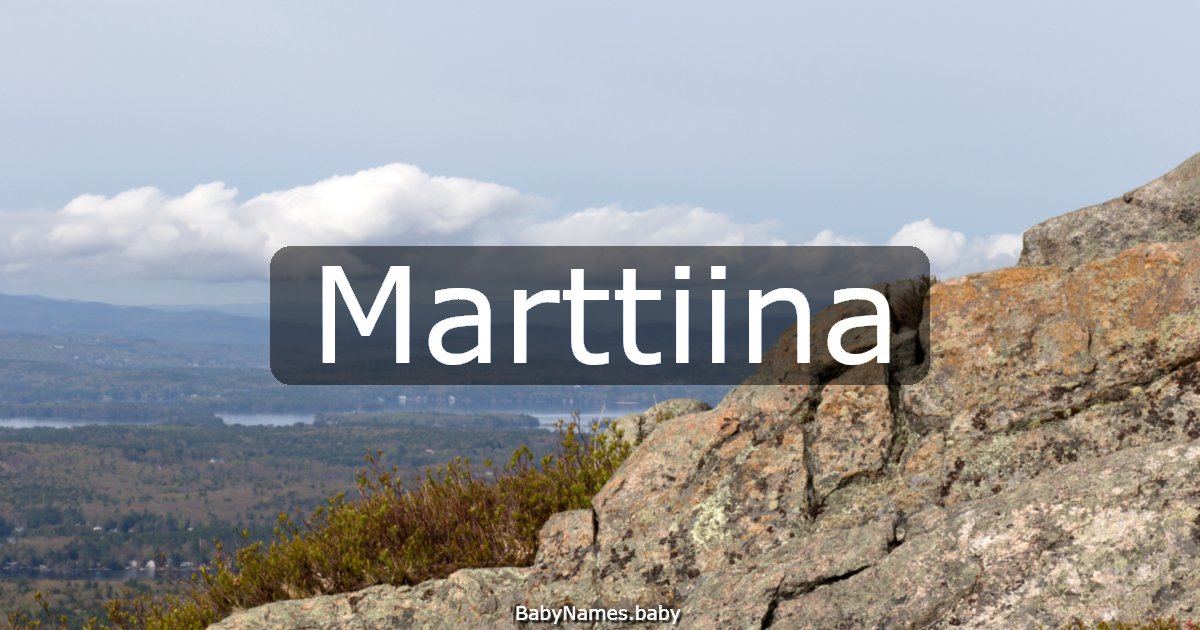 Marttiina