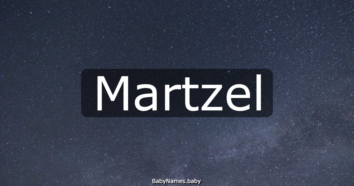 Martzel
